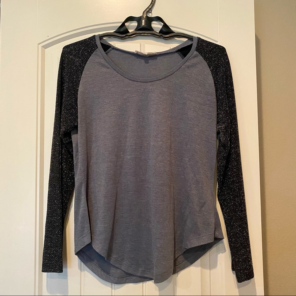 Sparkly Sleeves Shirt